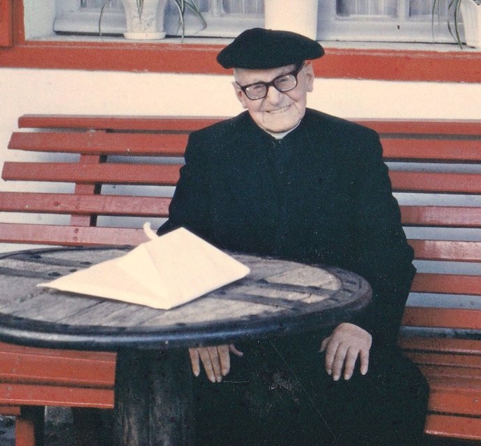 El sacerdote y antropólogo José Miguel Barandiaran