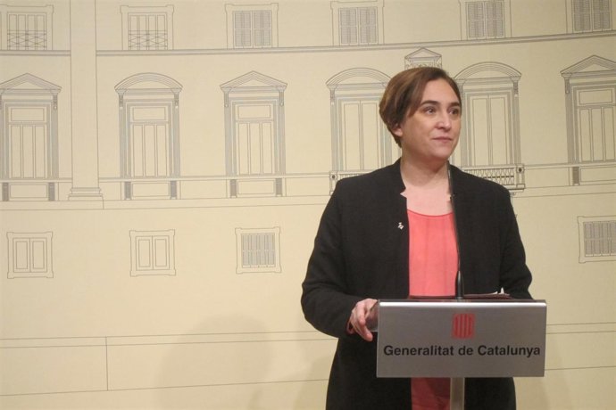 La alcaldesa de Barcelona, Ada Colau