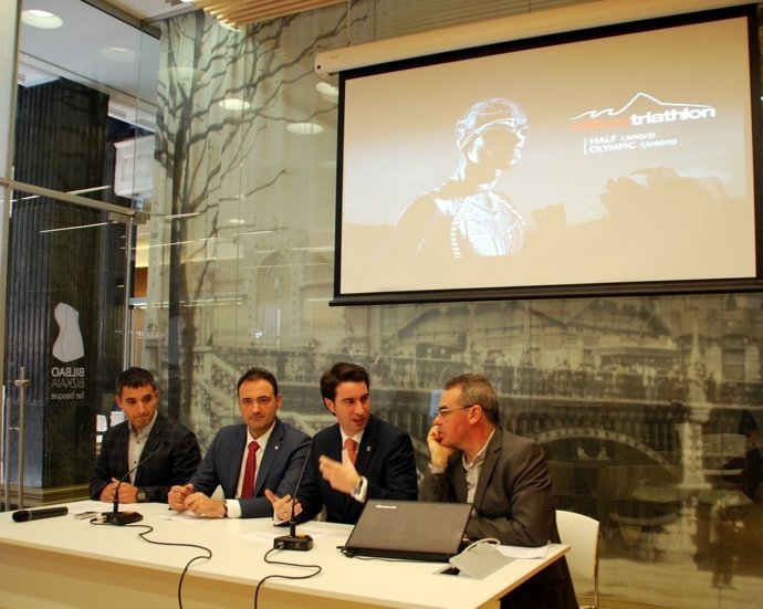 Presentación del Bilbao Triathlon 