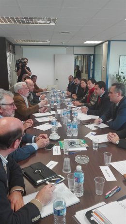 Moreno participa en una reunión con Asaja