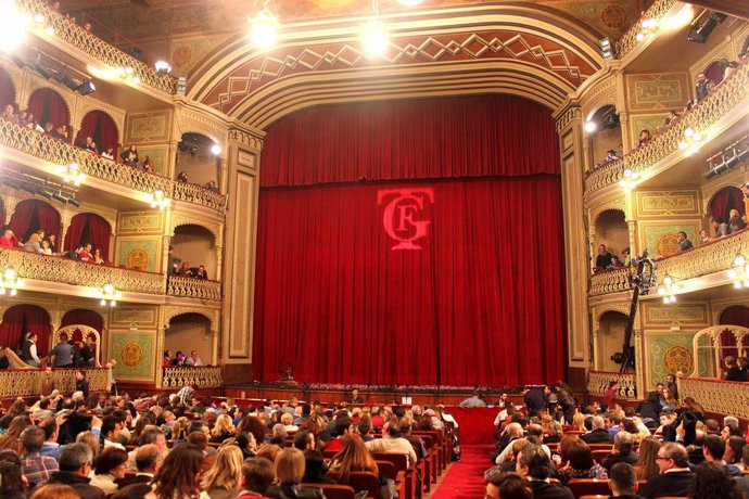 Gran Teatro Falla durante el Concurso de Carnaval
