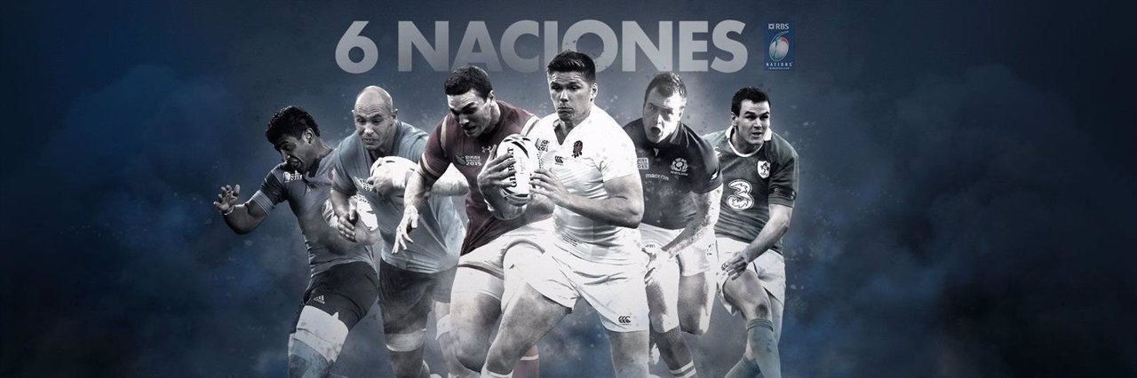 Torneo de rugby 6 naciones en Movistar+