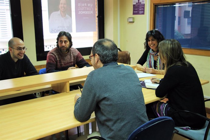 Ejecutiva de Podemos Andalucía con Teresa Rodríguez al frente