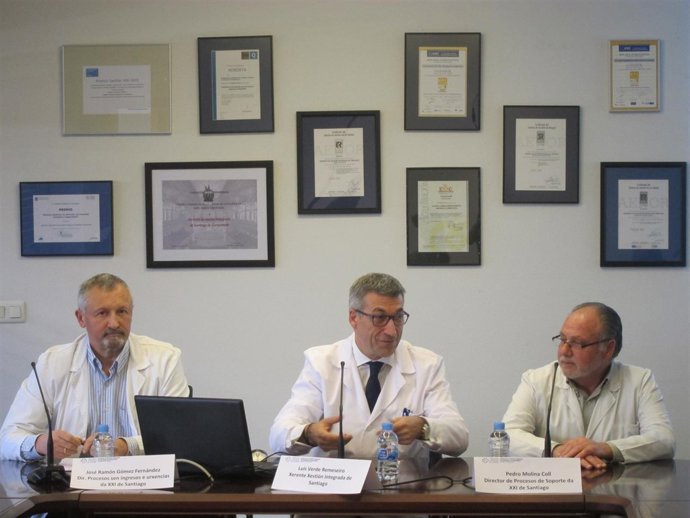 El gerente de gestión integrada del CHUS,  Luís Verde Rameseiro