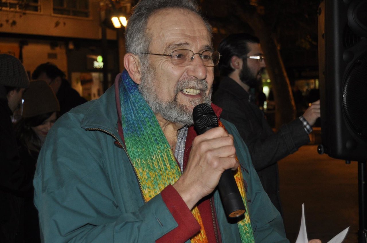 El diputado de Podemos al Congreso por Zaragoza, Pedro Arrojo. 