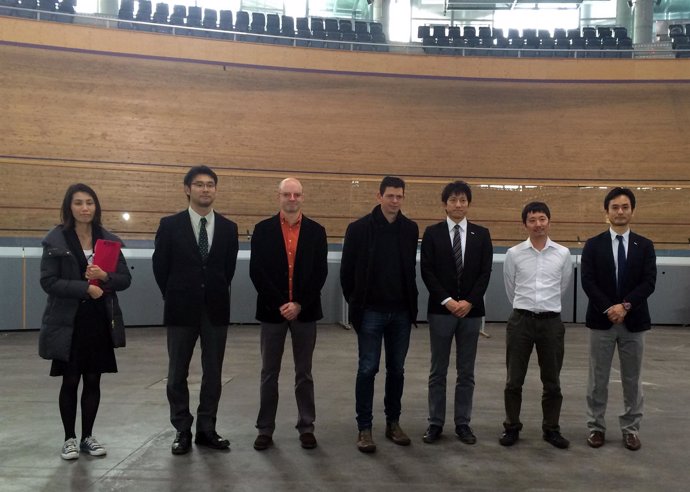 Delegación japonesa del JSC visita Palma Arena