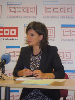 La coordinadora nacional de Esquerda Unida, Yolanda Díaz