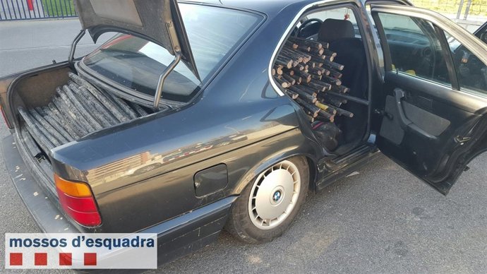 Cable telefónico robado