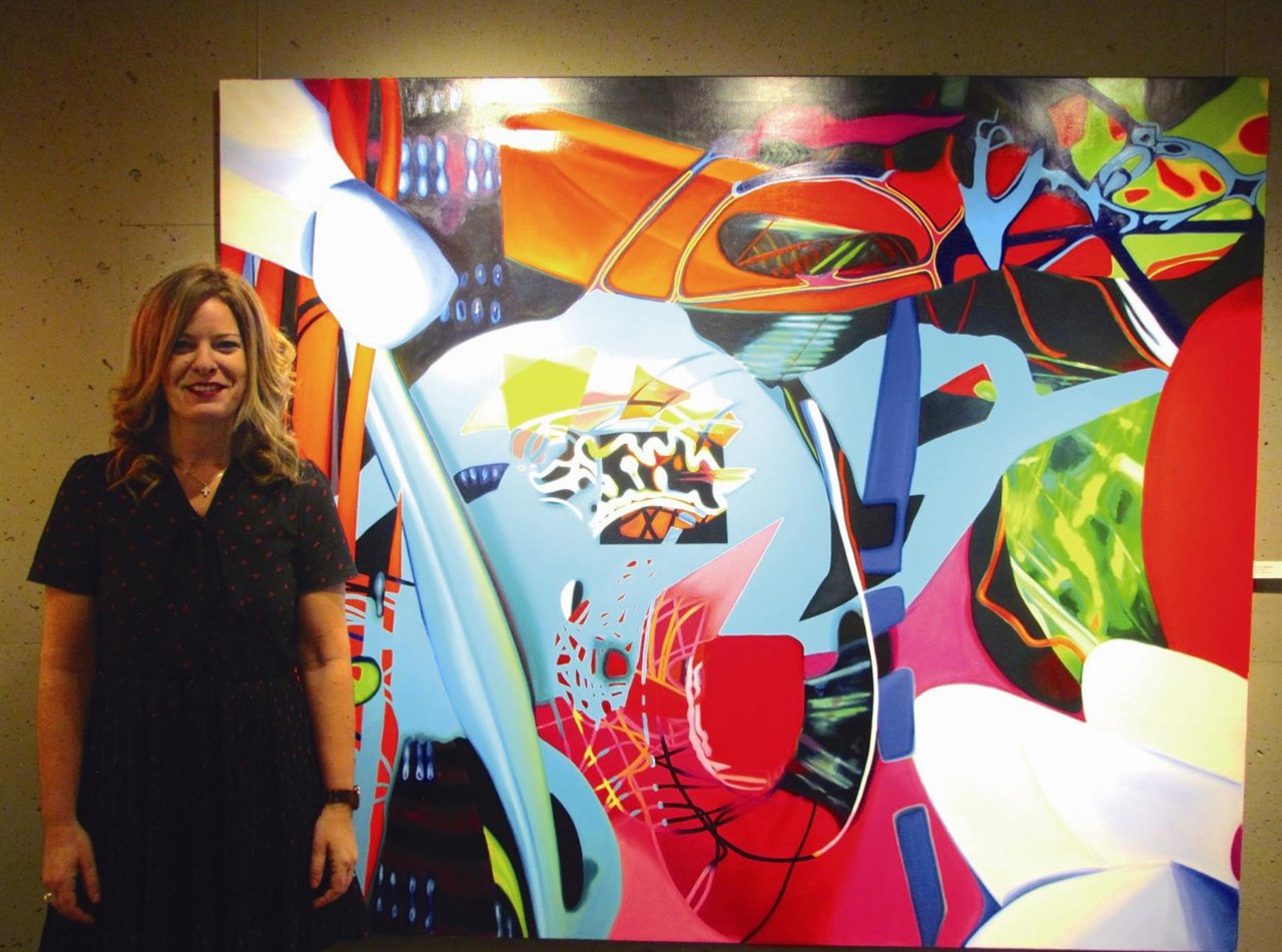 La artista Beatriz Ripodas presenta su exposición 'Instantes efímeros'