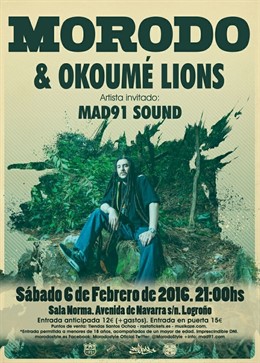 Cartel Morodo en Logroño