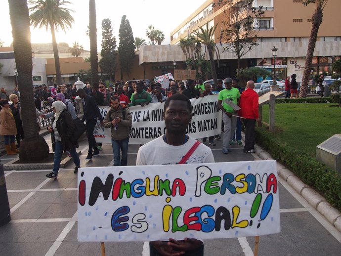 Marcha por la Dignidad en Ceuta        
