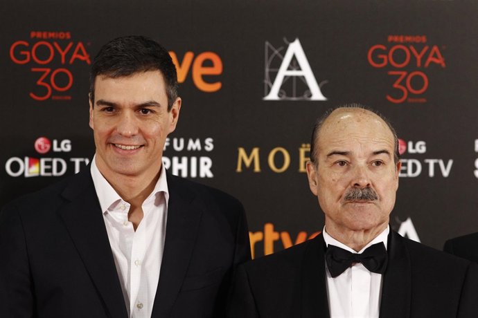 Pedro Sánchez en los Goya