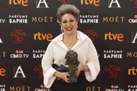 Luisa Gavasa, Mejor Actriz de Reparto en los Premios Goya 2016 por su papel en 'La novia'