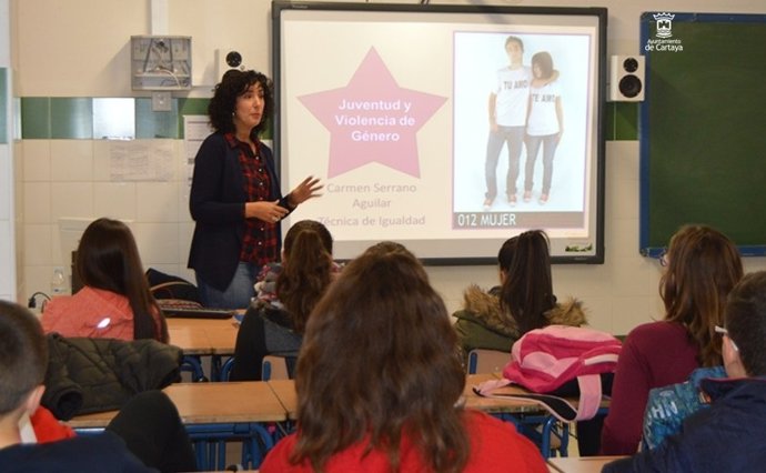 Taller de violencia de género organizado por la Diputación de Huelva