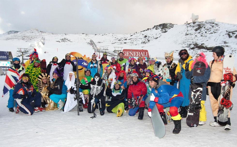 Celebración del Carnaval en Sierra Nevada