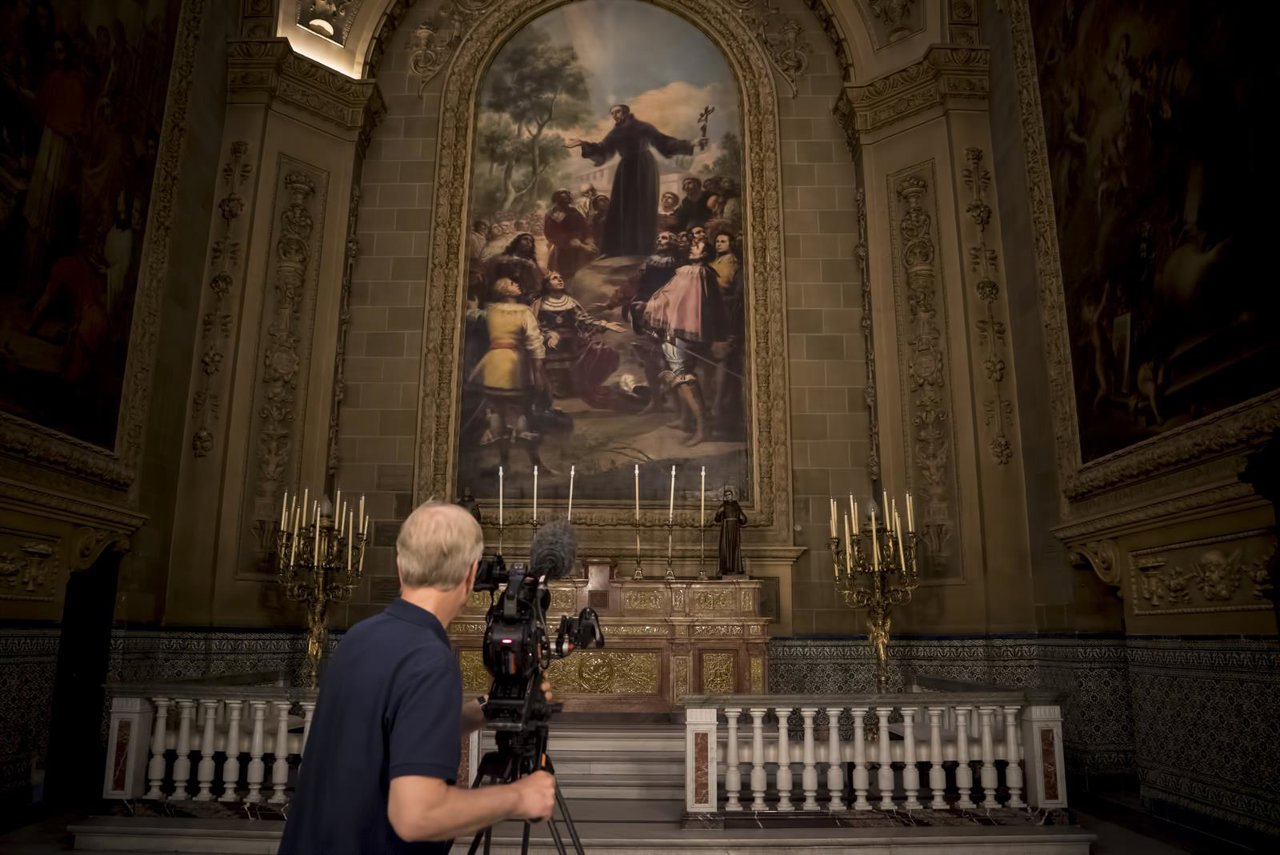 Grabación en la Real Basílica de San Francisco el Grande