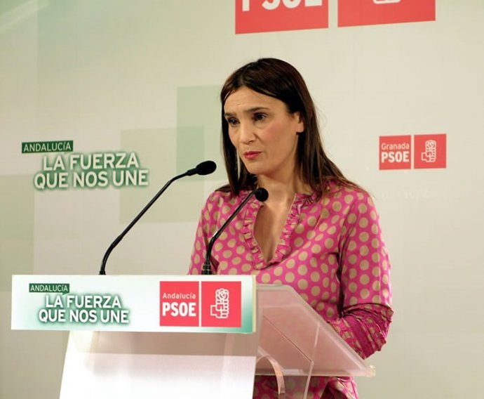 La parlamentaria andaluza del PSOE Olga Manzano