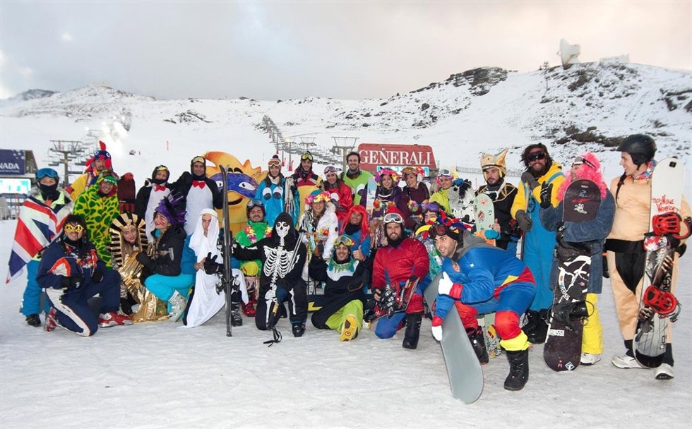 Celebración del Carnaval en Sierra Nevada