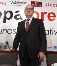 Roldán (AEB), sobre l'euríbor en negatiu: "Pagar a algú per demanar prestat és una contradicció"
