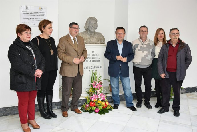 Miguel ángel heredia psoe maría zambrano homenaje PSOE