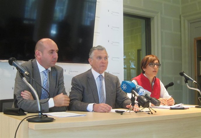 Conejo, Plata y Gámez en rueda de prensa 