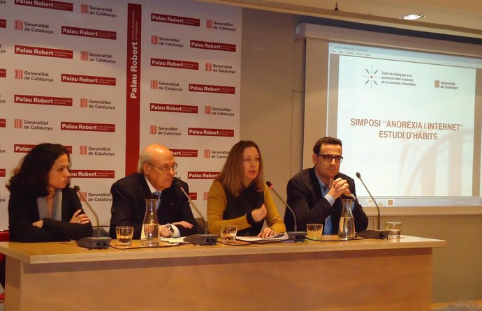 Reyes Raspall, Alfons Conesa, Marta Voltas y Eduard Serrano