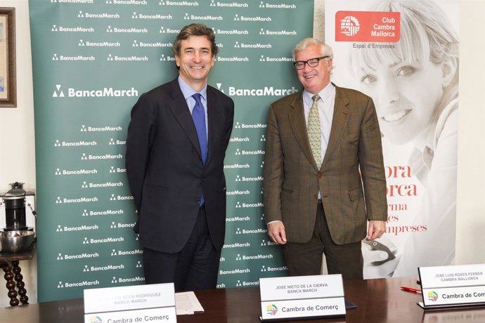 Renovación convenio Cámara de Comercio y Banca March