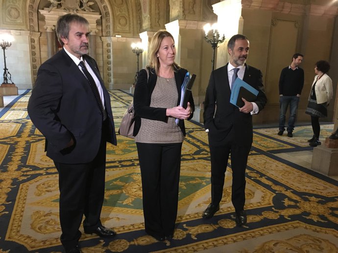 Joaquim Nin, Neus Munté y Joan Vidal