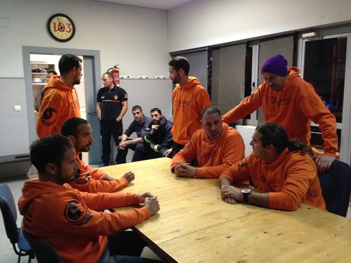 Bomberos de Proem-Aid en Lesbos