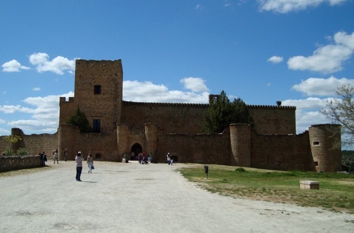 El castillo de Pedraza de la Sierra