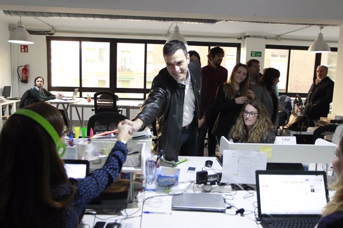 Pedro Sánchez se reúne con la Asociación Española de Startups