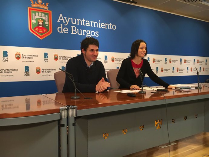 Raúl Salinero y Eva de Ara, concejales de Imagina Burgos