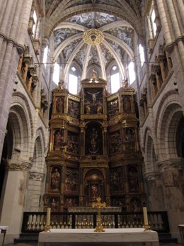 Altar Mayor Y Retablo De La Catedral De Tarazona, Zaragoza