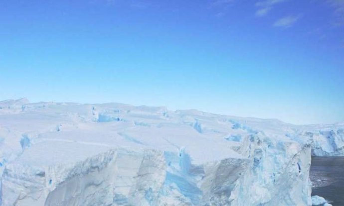 Glaciar antártico