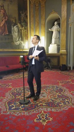 El portavoz del PNV en el Senado, Jokin Bildarratz