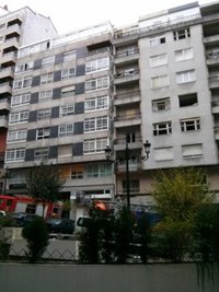 Investigan la causa de la fuga de gas en la bombona que originó la explosión en Vigo