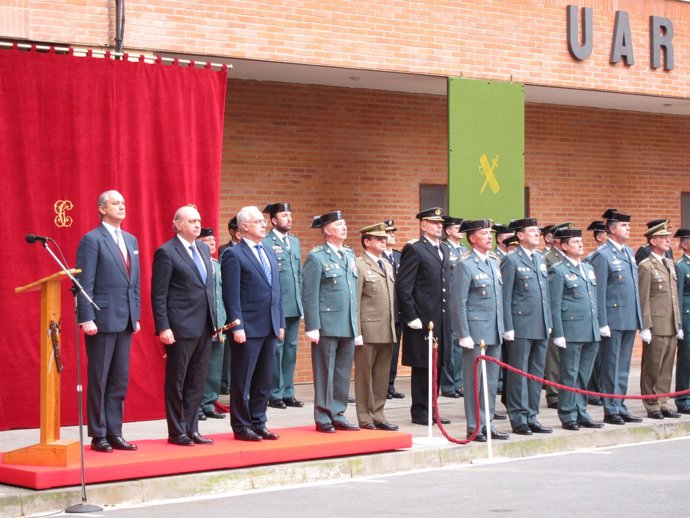Acto del ministro del Interior con la UAR en Logroño