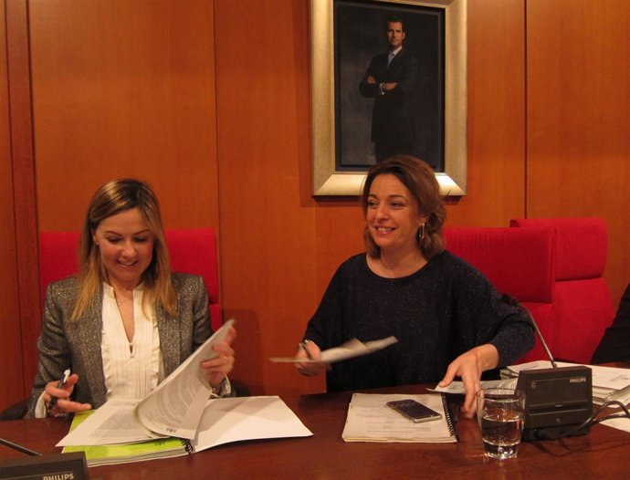 La alcaldesa, Isabel Ambrosio, preside el Pleno