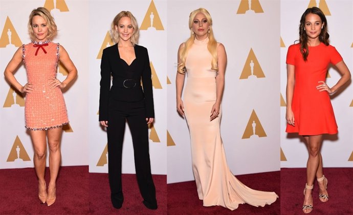 Los looks del almuerzo de los Oscar... ¡Comienza 