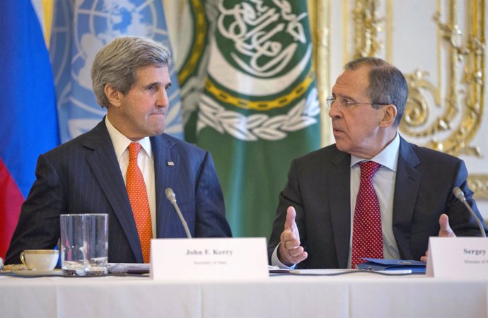 Sergei Lavrov y John Kerry