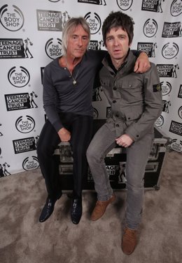 PAUL WELLER Y NOEL GALLAGHER