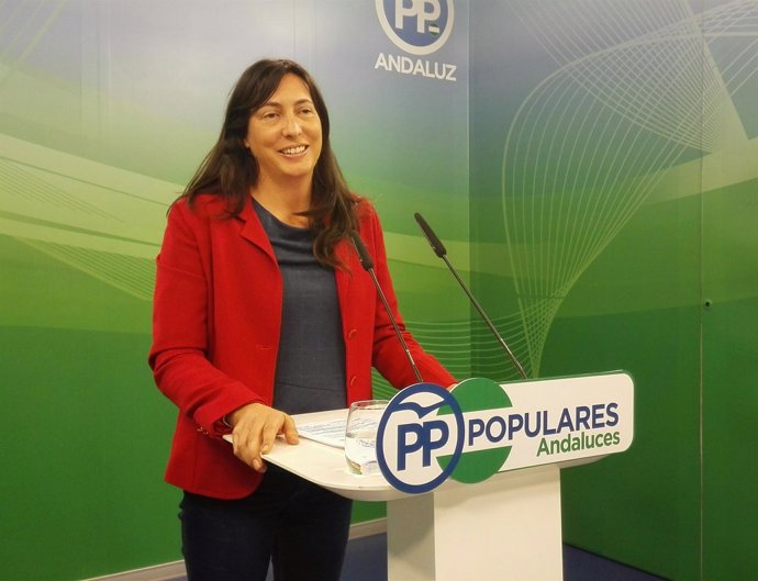 Dolores López, hoy en rueda de prensa
