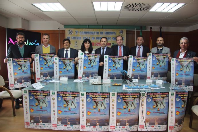 Presentan el III Campeonato de Europa de Fútbol Sala para Sordos. 