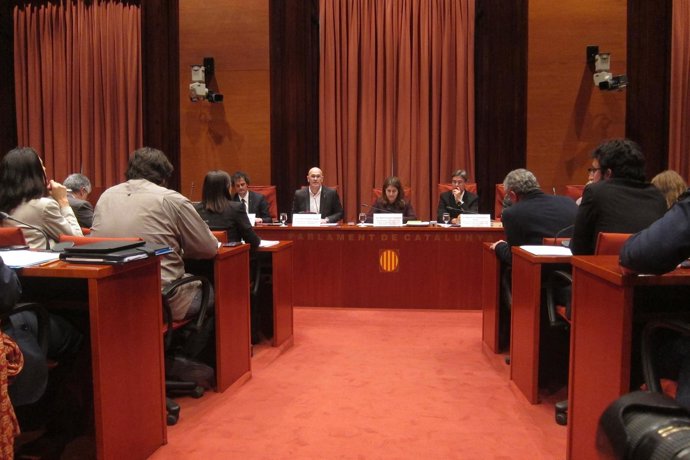 Comisión de Asuntos Exteriores del Parlament con Raül Romeva