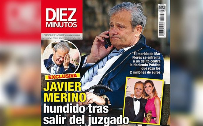 JAVIER MERINO EN LA PORTADA DE DIEZ MINUTOS