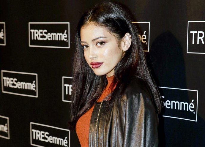 Cindy Kimberly Madrid. Desfile de peinados de TRESemmé en el MFSHO