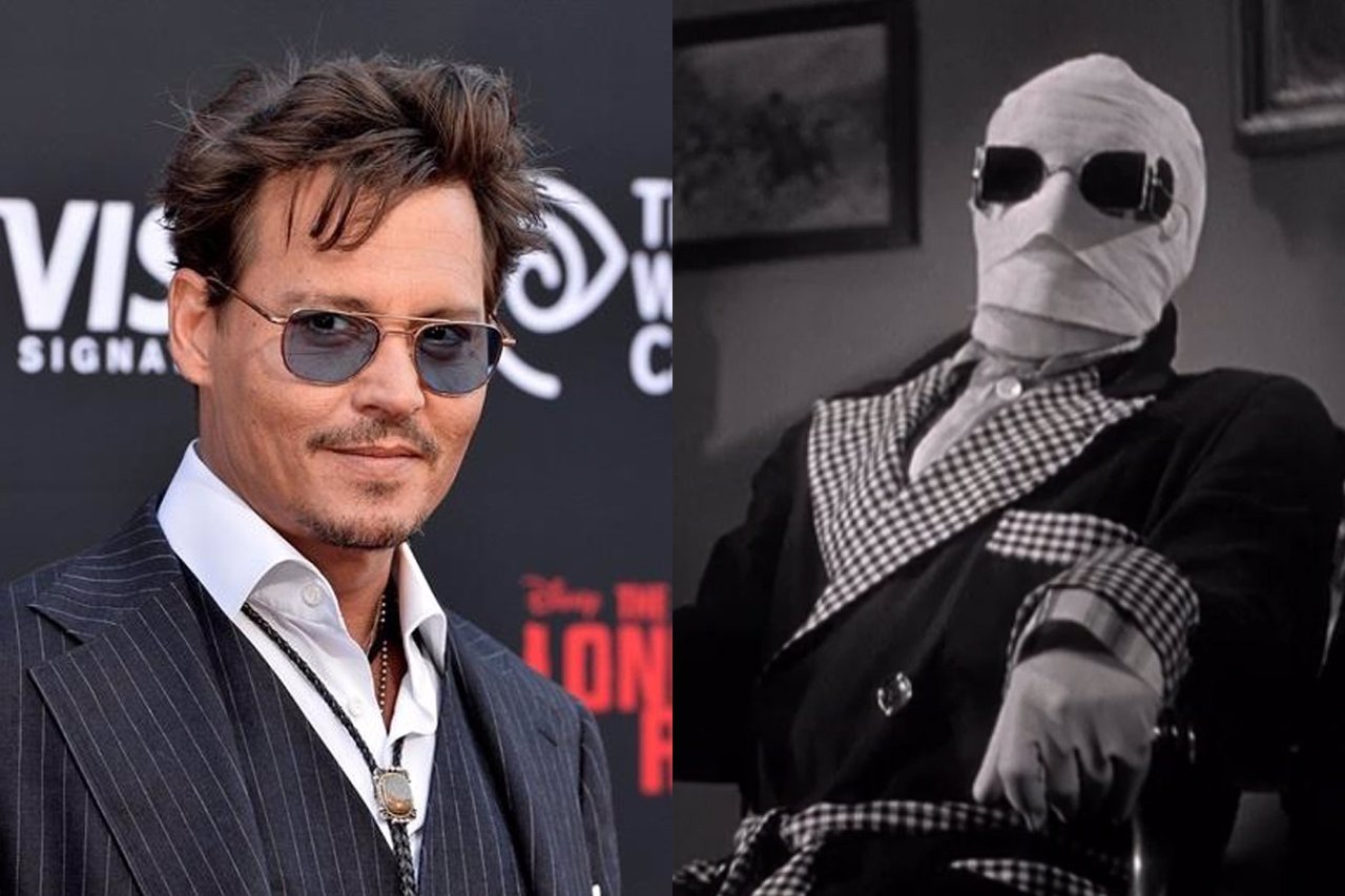 Johnny Depp protagonizará el remake de El hombre invisible