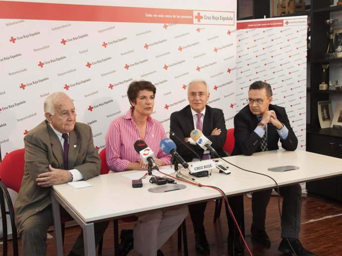 Ceniceros, Reinares, Friz-Prguda y Escobar en rueda de prensa