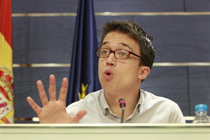 Iñigo Errejón en el Congreso