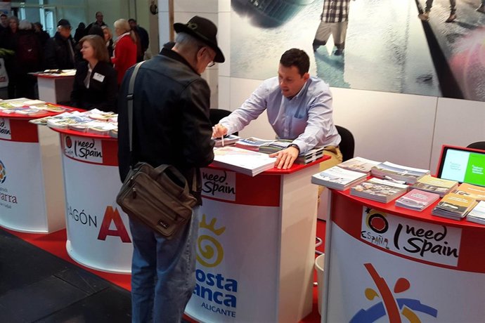 El stand del Patronato en la feria de Múnich
